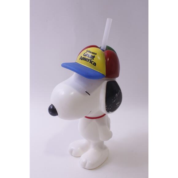Peanuts, Snoopy, Plastic Cup, California's, Great America, ~ 251013-WH 1370 - Picture 2 of 5